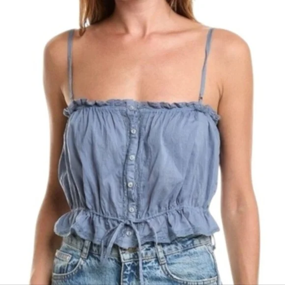 NEW FREE PEOPLE | $78 Detachable Strap Wistful Top - Picture 6 of 6